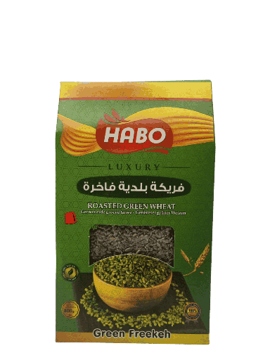 [002114 Freekeh (Habo, 800 gm, 12 Pièces)  Freekeh (Habo, 800 gm, 12 Pièces) Freekeh (Habo, 800 gm, 12 Pieces)فريكة (هابو, 800 غرام, 12 وحدة) ] Freekeh (Habo, 800 gm, 12 Pièces) 