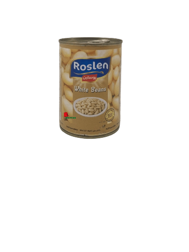[002137 Canned White Beans (Roslen, 400 gm, 24 Pieces) Haricots Blancs en Concerve (Roslen, 400 gm, 24 Pièces) Haricots Blancs en Concerve (Roslen, 400 gm, 24 Pieces)فاصوليا بيضاء معلبة (روسلين, 400 غرام, 24 وحدة) ] فاصوليا بيضاء معلبة (روسلين, 400 غرام, 24 وحدة)