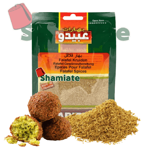 [2865 Falafel Spices (Abido, 50 gm, 10 Pieces) Épices Falafel (Abido, 50 gm, 10 Pièces) Epices Falafel (Abido, 50 gm, 10 Pieces)بهارات فلافل (عبيدو, بلا, 50 غرام, 10 وحدات) ] بهارات فلافل (عبيدو, بلا, 50 غرام, 10 وحدات)