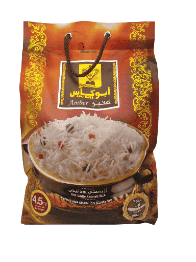 [002170 Basmati Rice (Abu Kass, Amber, 4.5 kg, 4 pieces) Riz Basmati (Abu Kass, Ambré, 4.5 Kg, 4 Pièces) Riz Basmati (Abu Kass, Ambre, 4.5 Kg, 4 Pieces)أرز بسمتي (أبو كاس، عنبر، 4.5 كجم، 4 قطع) ] أرز بسمتي (أبو كاس، عنبر، 4.5 كجم، 4 قطع)