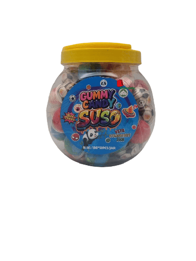 [002179 Gummy Candy (Suso, 18gm x 50 x 8 Pieces) BONBONS GÉLIFIÉS (Gummy Candy Suso, 18gm x 50 x 8 Pièces) BONBONS GELIFIES (Gummy Candy Suso, 18gm x 50 x 8 Pieces)حلوى جيلاتينية (سوسو، 18 جم × 50 × 8 قطع) ] Gummy Candy (Suso, 18gm x 50 x 8 Pieces)