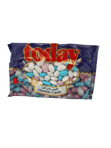 [002199 Almond Candy (Today, 400g x 20 Pieces) Bonbons Enrobé d'Amandes (Today, 400gm x 20 Pièces) Bonbons Enrobe d'Amandes (Today, 400gm x 20 Pieces)حلوى ملبس باللوز (حلوى مغطاة باللوز (توداي، 400 غرام × 20 قطعة) ] Bonbons Enrobé d'Amandes (Today, 400gm x 20 Pièces)