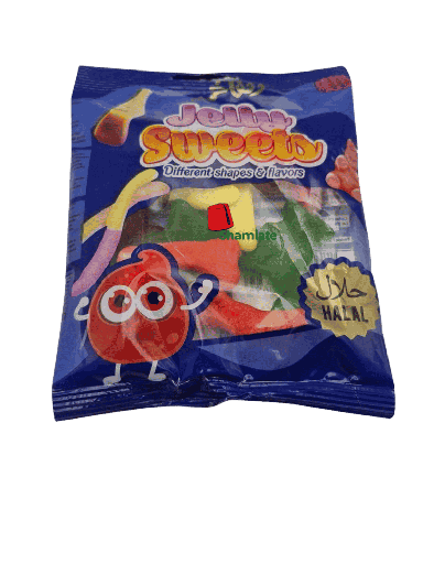 [002209 Dark Blue Gummy Candies (Alfakhr, Mixed, 80g x 30 Pieces) Bonbons Gélifiés Bleus Foncés (Alfakhr, Mixte, 80 gm x 30 Pièces) Bonbons Gelifies Bleus Fonces (Alfakhr, Mixte, 80 gm x 30 Pieces)حلوى جيلاتينية زرقاء داكنة (الفاخر، مشكلة، 80 غرام × 30 قطعة) ] Bonbons Gélifiés Bleus Foncés (Alfakhr, Mixte, 80 gm x 30 Pièces)