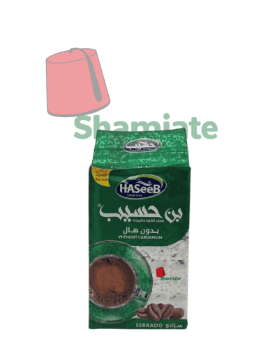 [002255 Arabic Coffee (Haseeb, Green, Natural, 500g, 10 Pieces) Café Arabe (Haseeb, Vert, Nature, 500 gm, 10 Pièces) Cafe Arabe (Haseeb, Vert, Nature, 500 gm, 10 Pieces)قهوة عربية (حسيب، خضراء،سادة، 500 غرام، 10 قطع) ] Arabic Coffee (Haseeb, Green, Natural, 500g, 10 Pieces)