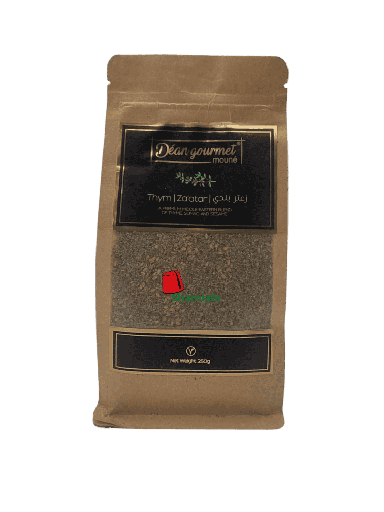 [002284 Thyme (Zaatar Baladi) (Déan Gourmet, 250 gm, 24 Pieces) Thyme (Zaatar Baladi) (Déan Gourmet, 250 gm, 24 Pièces) Thyme (Zaatar Baladi) (Dean Gourmet, 250 gm, 24 Pieces)زعتر بلدي (زعتر بلدي) (ديان جورميه، 250 جم، 24 قطعة) ] Thyme (Zaatar Baladi) (Déan Gourmet, 250 gm, 24 Pièces)