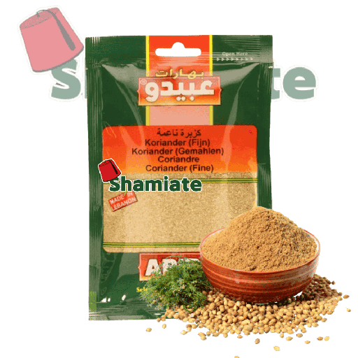 [2908 Ground Coriander (Abido, 50 gm, 10 Pieces) Coriandre Moulue (Abido, 50 gm, 10 Pièces) Coriandre Moulue (Abido, 50 gm, 10 Pieces)كزبرة ناعمة (عبيدو, بلا, 50 غرام, 10 وحدات) ] كزبرة ناعمة (عبيدو, بلا, 50 غرام, 10 وحدات)