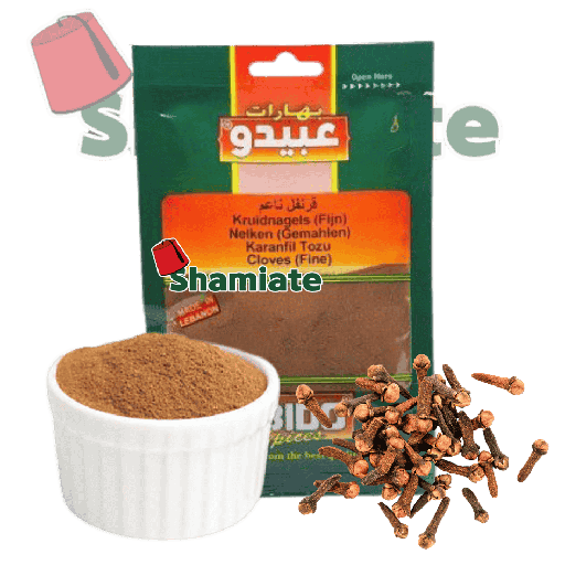 [2909 Ground Clove (Abido, 50 gm, 10 Pieces) Clou de Girofle Moulu (Abido, 50 gm, 10 Pièces) Clou de Girofle Moulu (Abido, 50 gm, 10 Pieces)قرنفل ناعم (عبيدو, بلا, 50 غرام, 10 وحدات) ] Clou de Girofle Moulu (Abido, 50 gm, 10 Pièces)