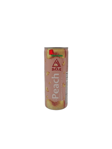 [002327 Peach Juice (Aga, 240 ml, 24 Units) Jus de Pêche (Aga, 240 ml, 24 Pièces) Jus de Peche (Aga, 240 ml, 24 Pieces)عصير الخوخ (اغا، 240 مل، 24 قطعة) ] Peach Juice (Aga, 240 ml, 24 Units)