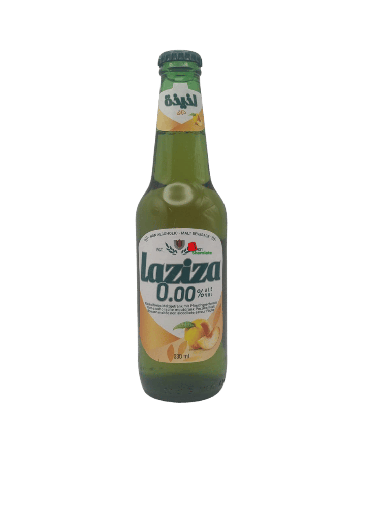 [002328 Non Alcoholic Beer (Laziza,, Peach, 330 ml, 24 Pieces) Bière Sans Alcool (Laziza, Pêche, 330 ml, 24 Pièces) Biere Sans Alcool (Laziza, Peche, 330 ml, 24 Pieces)شراب شعير خالي من الكحول (لذيذة, خوخ, 330 مل, 24 وحدة) ] Bière Sans Alcool (Laziza, Pêche, 330 ml, 24 Pièces)