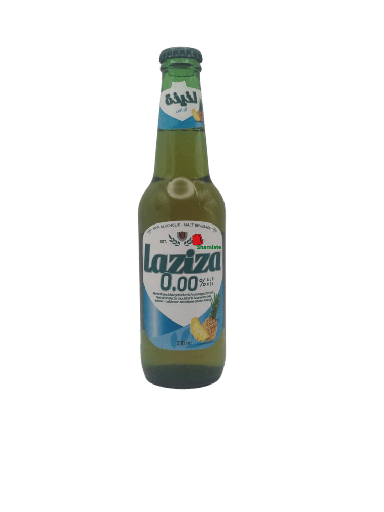 [002329 Bière Sans Alcool (Laziza, Pineapple, 330 ml, 24 Pièces) Bière Sans Alcool (Laziza, Ananas, 330 ml, 24 Pièces) Biere Sans Alcool (Laziza, Ananas, 330 ml, 24 Pieces)شراب شعير خالي من الكحول (لذيذة, اناناس, 330 مل, 24 وحدة) ] Bière Sans Alcool (Laziza, Ananas, 330 ml, 24 Pièces)