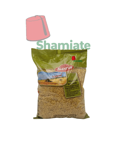 [002373 Bulgur (Sera, Coarse White, 1 kg, 12 pieces) Boulgour (Sera, Blanc Gros, 1Kg, 12 Pièces) Boulgour (Sera, Blanc Gros, 1Kg, 12 Pieces)برغل (سيرا، أبيض خشن، 1 كجم، 12 قطعة) ] Bulgur (Sera, Coarse White, 1 kg, 12 pieces)