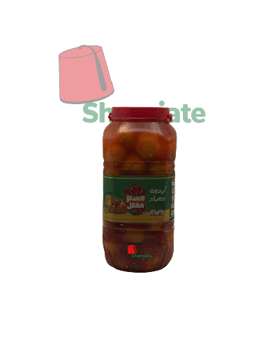 [002397 Pickled Lemons (Egypt, Hot Sauce, 3000 gm, 6 Pieces) Citrons Marinés (Mester, Egypte, Sauce Piquante, 3000 gm, 6 Pièces) Citrons Marines (Mester, Egypte, Sauce Piquante, 3000 gm, 6 Pieces)مخلل ليمون  (مصر, بالصلصة الحارة, 3000 غرام, 6 وحدات) ] Pickled Lemons (Egypt, Hot Sauce, 3000 gm, 6 Pieces)