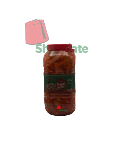 [002399 Pickled Mixed Vegetables  ( Hot Sauce, 3000 gm, 6 Pieces) Légumes Mixtes Marinés (Mester, Sauce Piquante, 3000 gm, 6 Pièces) Legumes Mixtes Marines (Mester, Sauce Piquante, 3000 gm, 6 Pieces)مخلل (كبيس) خضروات مشكلة ( بالصلصة الحارة, 3000 غرام, 6 وحدات) ] Pickled Mixed Vegetables  ( Hot Sauce, 3000 gm, 6 Pieces)