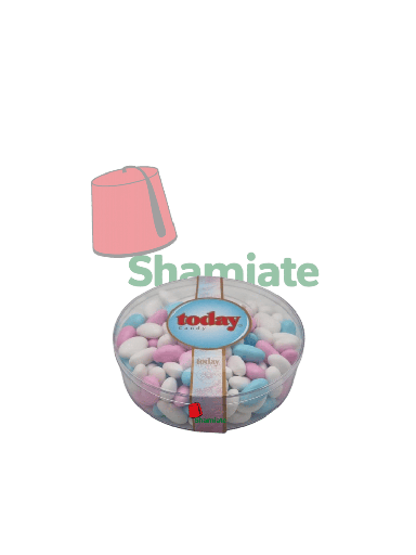 [002409 Today Almond-Filled Round Candy Mix (450g x 16 packs) Cocktail de Bonbons Cerculaires aux amandes Today( 450gm x 16 Pièces) Cocktail de Bonbons Cerculaires aux amandes Today( 450gm x 16 Pieces)ملبس على لوز دائري اليوم (450 غرام × 16 قطعة) ] Today Almond-Filled Round Candy Mix (450g x 16 packs)