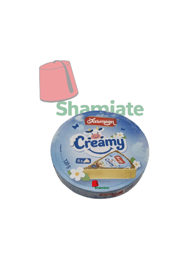 [002459 Spreadable Cheese (Creamy, Box of 8 Triangles, 120g, 24 Pieces) Fromage à Tartiner (Creamy, Boîte de 8 Triangles, 120 gm, 24 Pièces) Fromage a Tartiner (Creamy, Boite de 8 Triangles, 120 gm, 24 Pieces)جبنة قابلة للدهن (كريمي، علبة تحتوي على 8 مثلثات، 120 جم، 24 قطعة) ] جبنة قابلة للدهن (كريمي، علبة تحتوي على 8 مثلثات، 120 جم، 24 قطعة)