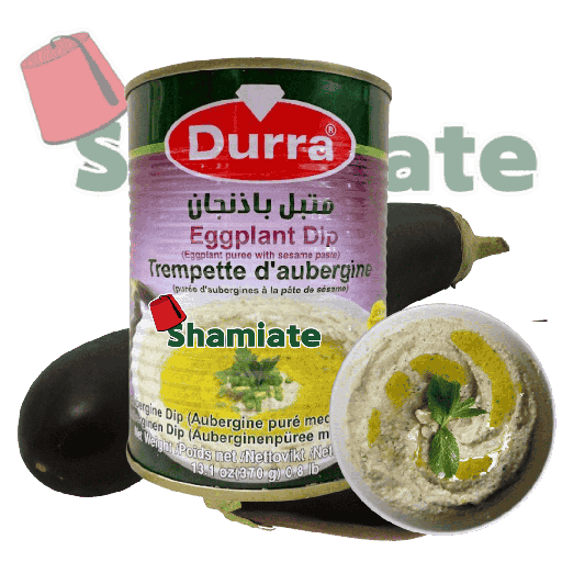 [5077 Eggplant Caviar (Durra, 370 gm, 24 Pieces) Caviar D’aubergine (Baba Ghanouj) (Durra, 370 gm, 24 Pièces) Caviar D'aubergine (Baba Ghanouj) (Durra, 370 gm, 24 Pieces)بابا غنوج (الدرة, بلا, 370 غرام, 24 وحدة) ] Eggplant Caviar (Durra, 370 gm, 24 Pieces)