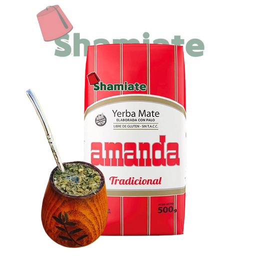 [5078 Yerba Mate (Amanda, 500 gm, 10 Pieces) Yerba Maté (Amanda, 500 gm, 10 Pièces) Yerba Mate (Amanda, 500 gm, 10 Pieces)متة (أماندا, بلا, 500 غرام, 10 وحدات) ] Yerba Mate (Amanda, 500 gm, 10 Pieces)