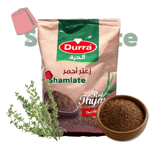 [5094 Thyme (Zaatar) (Durra, Red, 400 gm, 12 Pieces) Thym (Zaatar) (Durra, Rouge, 400 gm, 12 Pièces) Thym (Zaatar) (Durra, Rouge, 400 gm, 12 Pieces)زعتر (الدرة, أحمر, 400 غرام, 12 وحدة) ] Thyme (Zaatar) (Durra, Red, 400 gm, 12 Pieces)