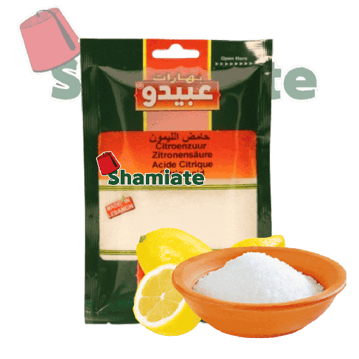 [5195 Citric Acid (Abido, 100 gm, 10 Pieces) Acide Citrique (Abido, 100 gm, 10 Pièces) Acide Citrique (Abido, 100 gm, 10 Pieces)ملح الليمون (عبيدو, بلا, 100 غرام, 10 وحدات) ] Citric Acid (Abido, 100 gm, 10 Pieces)
