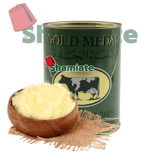 [5390 Butter Ghee - Samen (Gold Medal, 800 gm, 12 Pieces) Ghee - Beurre Clarifié - Samen (Gold Medal, 800 gm, 12 Pièces) Ghee - Beurre Clarifie - Samen (Gold Medal, 800 gm, 12 Pieces)سمنة (البقرة الحلوب, بلا, 800 غرام, 12 وحدة) ] Ghee - Beurre Clarifié - Samen (Gold Medal, 800 gm, 12 Pièces)