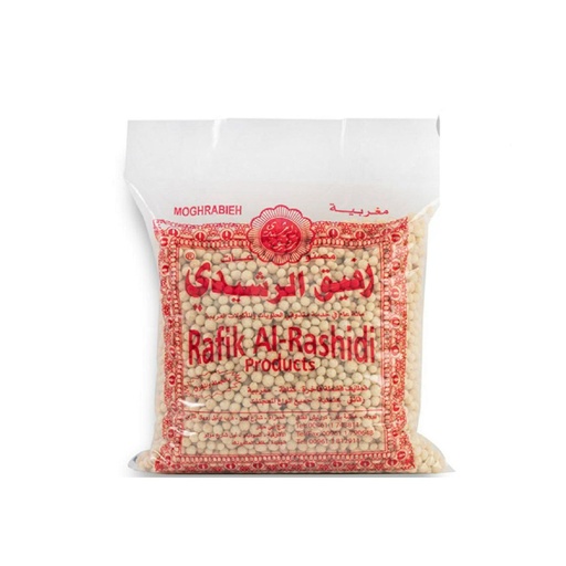 [5460 Moghrabieh (Al-Rashidi, 800 gm, 14 Pieces) Moghrabieh (Al-Rashidi, 800 gm, 14 Pièces) Moghrabieh (Al-Rashidi, 800 gm, 14 Pieces)مغربيّة (الرشيدي, 800 غرام, 14 وحدة) ] Moghrabieh (Al-Rashidi, 800 gm, 14 Pièces)