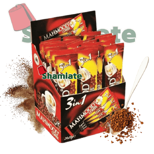 [5662 Instant coffee (Mahmood Coffee, 3 in 1, 24 x 18 gm, 24 Pieces) Café Soluble (Café Mahmood, 3 en 1, 24 x 18 gm, 24 Pièces) Cafe Soluble (Cafe Mahmood, 3 en 1, 24 x 18 gm, 24 Pieces)قهوة فورية (قهوة محمود, 3 في 1, 24 x 18 غرام, 24 وحدة) ] قهوة فورية (قهوة محمود, 3 في 1, 24 x 18 غرام, 24 وحدة)
