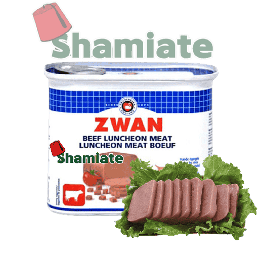 [5670 Canned Beef Luncheon (Zwan, 340 gm, 12 Pieces) Luncheon Viande De Boeuf (Zwan, 340 gm, 12 Pièces) Luncheon Viande De Boeuf (Zwan, 340 gm, 12 Pieces)لحم لانشون بقر معلب (زوان, بلا, 340 غرام, 12 وحدة) ] Canned Beef Luncheon (Zwan, 340 gm, 12 Pieces)