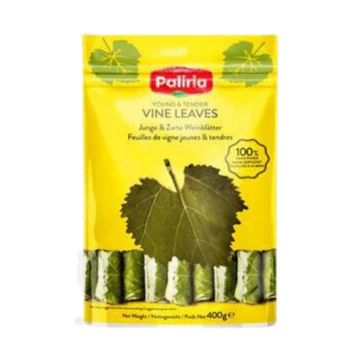 [5702 Grape Leaves (Paliria, 400 gm, 12 Pieces) Feuilles De Vigne (Paliria, 400 gm, 12 Pièces) Feuilles De Vigne (Paliria, 400 gm, 12 Pieces)وراق العنب (باليريا, بلا, 400 غرام, 12 وحدة) ] Feuilles De Vigne (Paliria, 400 gm, 12 Pièces)