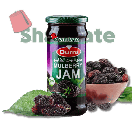 [1670 Jam (Durra, Mulberry, 430 gm, 12 Pieces) Confiture (Durra, Mûre, 430 gm, 12 Pièces) Confiture (Durra, Mure, 430 gm, 12 Pieces)مربى (الدرة, التوت, 430 غرام, 12 وحدة) ] Jam (Durra, Mulberry, 430 gm, 12 Pieces)