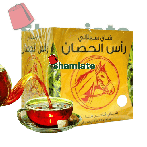 [5736 Red Tea (Horse Head, Ceylon, 400 gm, 24 Pieces) Thé Rouge (Horse Head, Ceylon, 400 gm, 24 Pièces) The Rouge (Horse Head, Ceylon, 400 gm, 24 Pieces)شاي احمر (راس الحصان, سيلان, 400 غرام, 24 وحدة) ] Red Tea (Horse Head, Ceylon, 400 gm, 24 Pieces)
