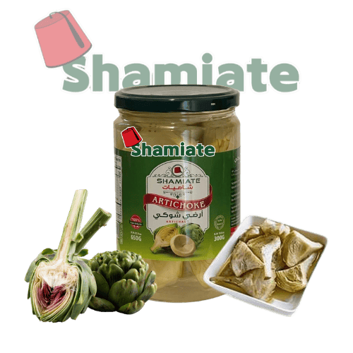 [6942 Artichoke in Jar (Shamiate, 650 gm, 12 Pieces) Artichaut en Bocal (Shamiate, 650 gm, 12 Pièces) Artichaut en Bocal (Shamiate, 650 gm, 12 Pieces)أرضي شوكي في جرة (شاميات, بلا, 650 غرام, 12 وحدة) ] Artichoke in Jar (Shamiate, 650 gm, 12 Pieces)