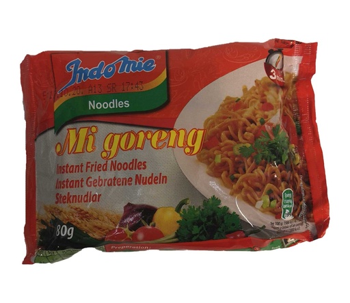 [6973 Instant Noodles (Indomie, Mi Goreng, 70 gm, 8 x 5 Pieces) Nouilles Instantanées (Indomie, Mi Goreng, 70 gm, 8 x 5 Pièces) Nouilles Instantanees (Indomie, Mi Goreng, 70 gm, 8 x 5 Pieces)أندومي معكرونة سريعة التحضير (اندومي, شعيريّة, 70 غرام, 8 x 5 وحدة) ] Nouilles Instantanées (Indomie, Mi Goreng, 70 gm, 8 x 5 Pièces)