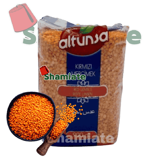 [7662 Lentils (Altunsa, Red, 900 gm, 10 Pieces) Lentilles (Altunsa, Rouge, 900 gm, 10 Pièces) Lentilles (Altunsa, Rouge, 900 gm, 10 Pieces)عدس (ألتونسا, أحمر, 900 غرام, 10 وحدات) ] Lentils (Altunsa, Red, 900 gm, 10 Pieces)