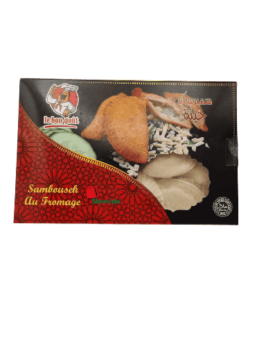 [7721 Frozen Cheese Sambousek (Shamiate, 10 Pieces, 460 gm, 10 x 10 Pieces) Samboussek au Fromage, Surgelée (Shamiate, 10 Pièces, 460 gm, 10 x 10 Pièces) Samboussek au Fromage, Surgelee (Shamiate, 10 Pieces, 460 gm, 10 x 10 Pieces)سمبوسك الجبن مجمدة (شاميات، 10 قطع، 460 جم، 10 × 10 قطع) ] سمبوسك الجبن مجمدة (شاميات، 10 قطع، 460 جم، 10 × 10 قطع)