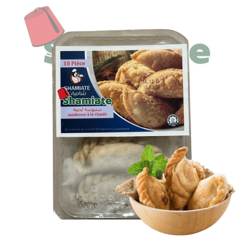 [7723 Meat Sambousek  (Shamiate, 10 Pieces, 500 gm, 10 x 10 Pieces) Samboussek à la viande (Shamiate, 10 Pièces, 500 gm, 10 x 10 Pièces) Samboussek a la viande (Shamiate, 10 Pieces, 500 gm, 10 x 10 Pieces)سمبوسك لحمة (شاميات, 10 قطع, 500 غرام, 10 x 10 وحدة) ] سمبوسك لحمة (شاميات, 10 قطع, 500 غرام, 10 x 10 وحدة)
